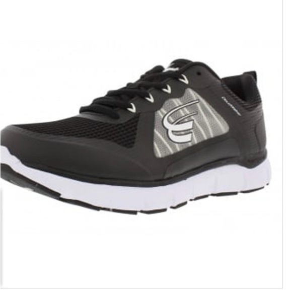 Spira cloud walker black/white wave spring sneakers, size 15-6E.. - Picture 1 of 11